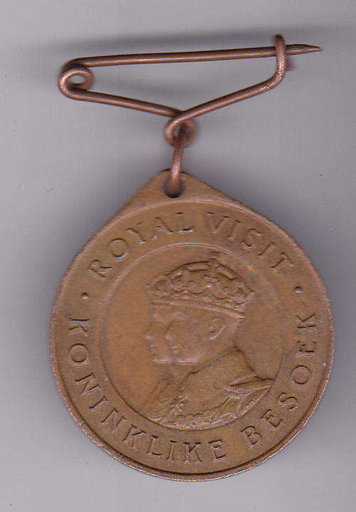 UNION OF SOUTH AFRICA ROYAL VISIT 1947 MEDAL