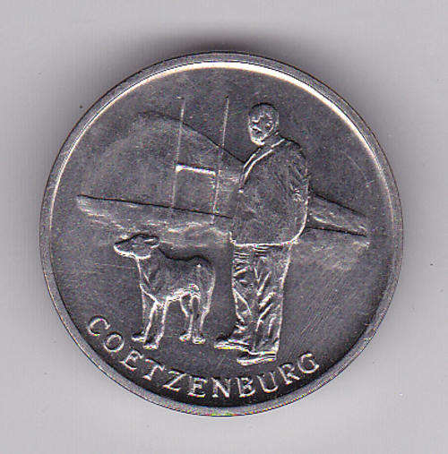 DANIE CRAVEN COETZENBURG MEDALLION- HIGH GRADE