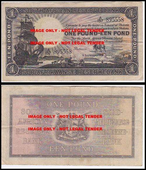 ONE POUND M.H. DE KOCK FIRST ISSUE 3 SEPTEMBER 1946 A157 895558