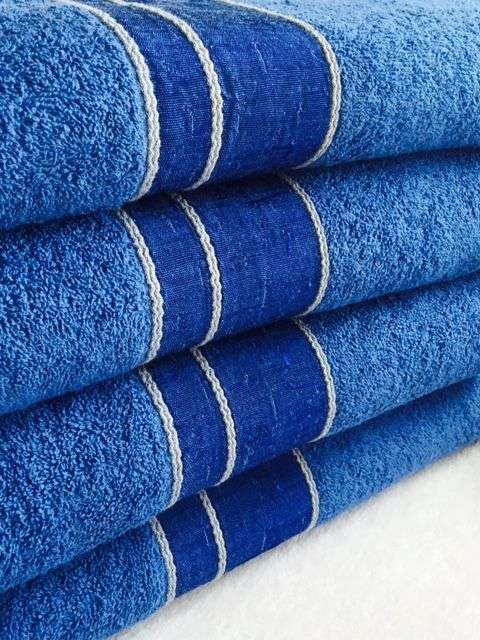 Colibri Cobalt Blue Bath Towel
