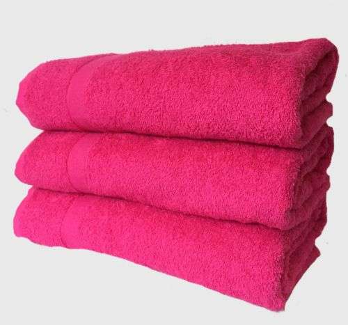 Nortex Pink Bath Towel