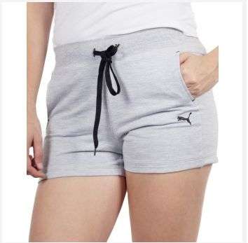 LADIES GREY PUMA SHORTS (X-SMALL) BRAND NEW! BID FROM R1! DONT MISS OUT!