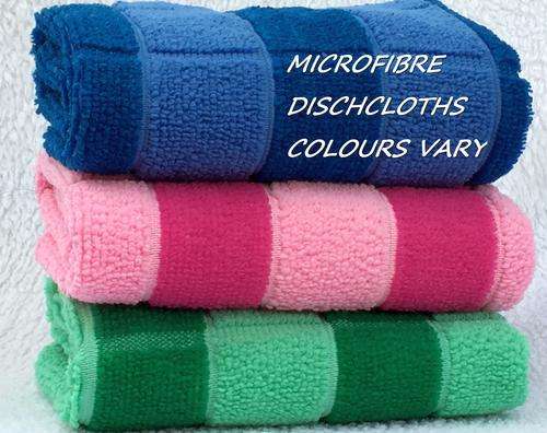MICROFIBRE CLOTHS - 3 PACK OF COLOUR! BARGAIN BUY ONLY R49!