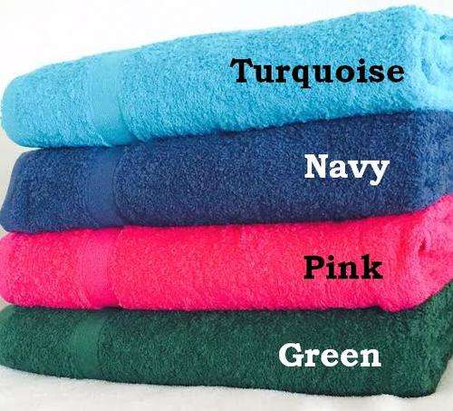 BRIGHT BATH TOWEL - TURQUOISE, NAVY, PINK & GREEN AVAILABLE - NORTEX