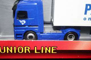 HO scale Schuco truck with trailer and 40foot Panalpina container for your layout