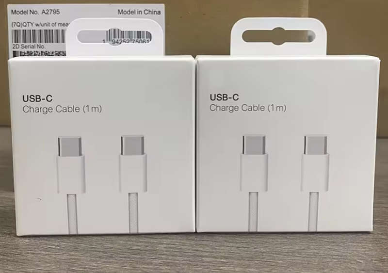 High quality USB-C toUSB-C charging cable (1m)