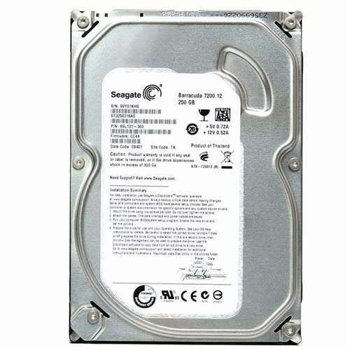 Seagate Barracuda 250GB 3.5" Internal Hard Drive