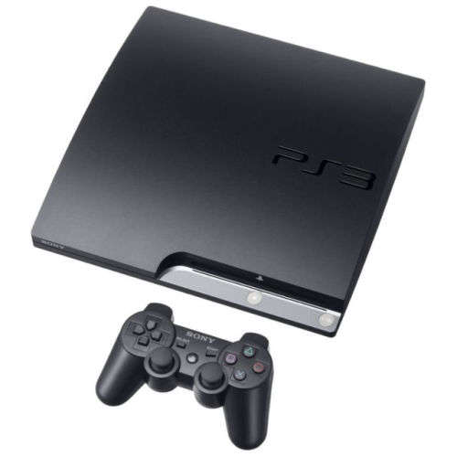 Playstation 3 Slim 160GB Console - 5 Games - Dualshock 3 Controller