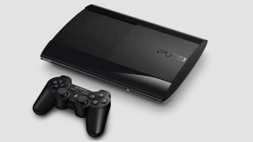 Sony PS3 Super Slim Console + 2 Games + DualShock 3 Controller