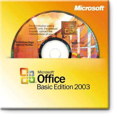 Microsoft Office Basic 2003 - Original Packaging **4 AVAILABLE**