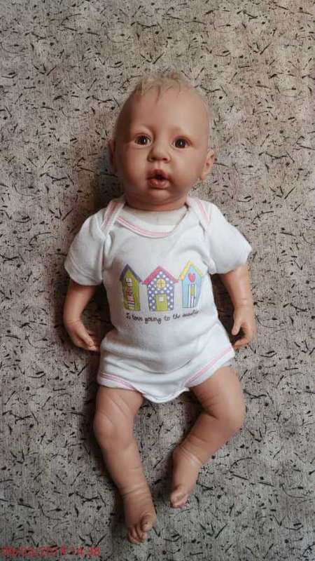 Original Realistic Reborn Baby Doll - Anna Maria by Linde Scherer