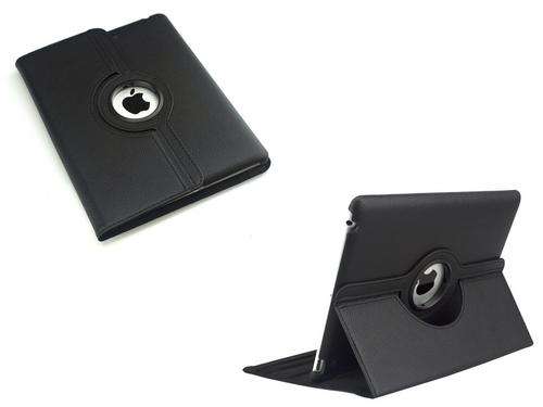 Ipad 2 / Ipad 3 Leather Case with Stand and Portrait or Landscape Orientation