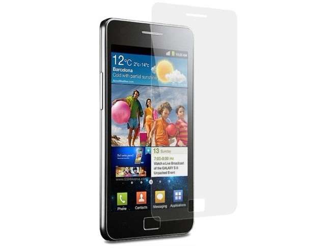 Samsung Galaxy S2 Smartphone Clear Screen Protector with UV Protection