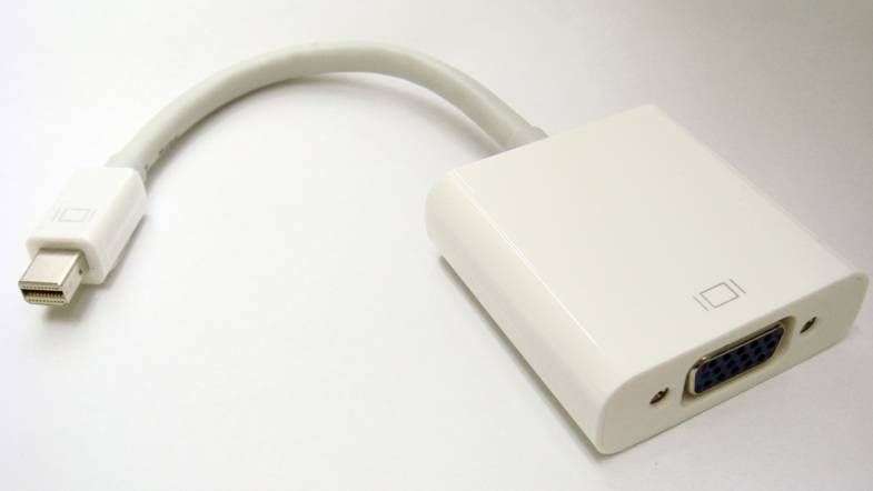 Male Mini Displayport to VGA (D-Sub / HD15) Female Adapter (Apple Macbooks & Dell Notebooks)