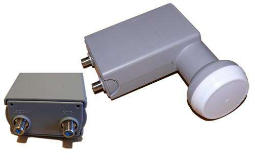 SATCR / Unicable LNB with one additional legacy port