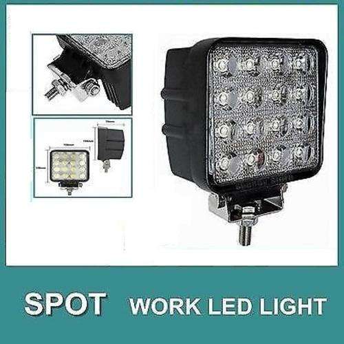 48W Sqaure Type LED Light 4.5"/12cm 48W 12 or 24 volt Spot Light for 4x4, SUV, Bakkie/Hunting
