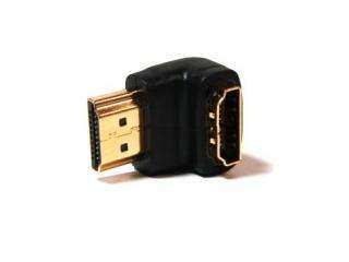 HDMI Port Saver 90 Degree - HDMI Male to Female Adapter