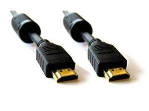 10 Meter High Speed HDMI to HDMI 1.3a Category 1 Cable 26AWG - Black (Gold Plated)