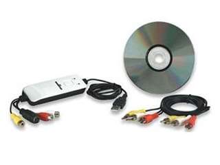 USB Audio / Video Capture Device (Record / Capture from Composite AV / Stereo Audio Source)
