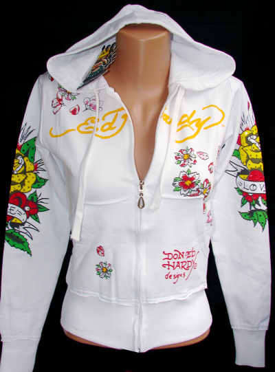 Ed Hardy HOODIE Jacke Shirt Tshirt Size (M) (6499)