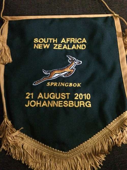 Springbok Pendant SA vs New Zealand 21 Aug 2010