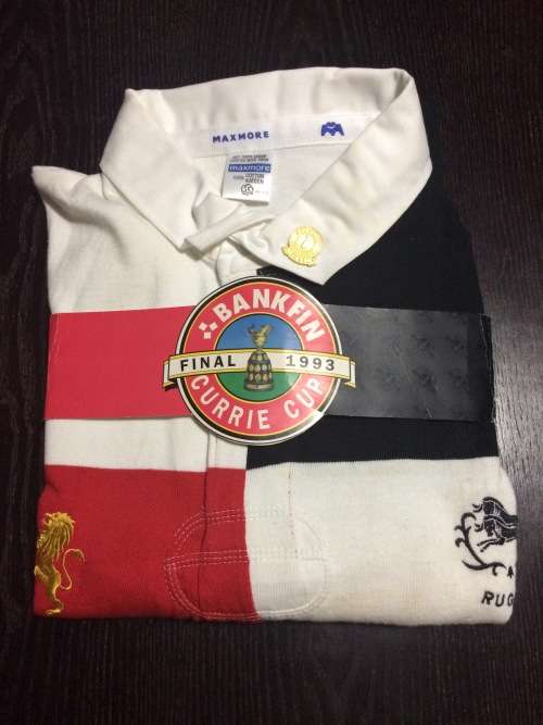 Currie Cup 1993 Souvenir Rugby Jersey Final Lions vs Natal