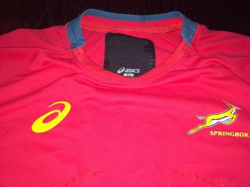 Springbok Players Red training jersey!! Size XL