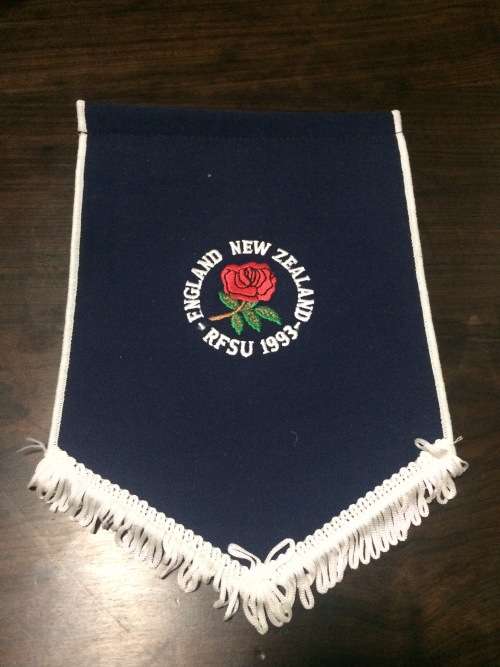 England/New Zealand Rugby Pennant 1993