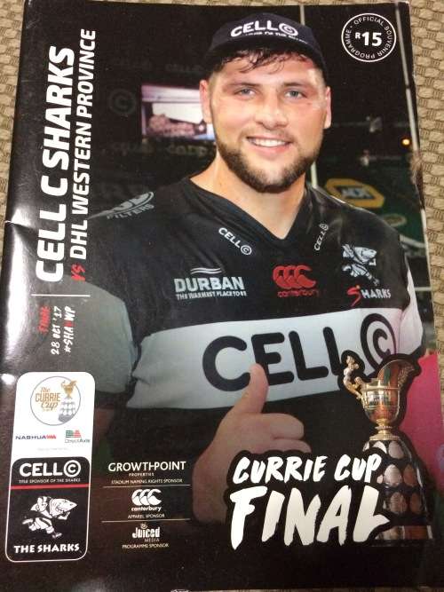 Currie Cup Final 2017 Sharks vs WP