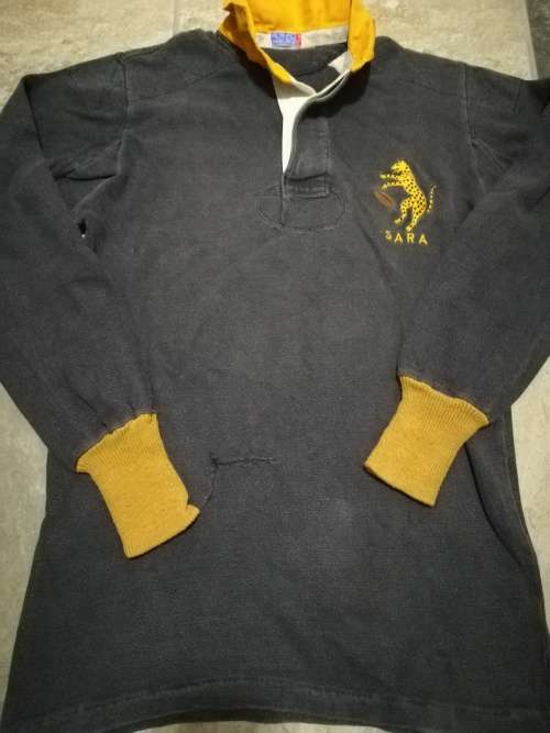 SARA Leopards Rugby Jersey 1980's Very Rare!!!
