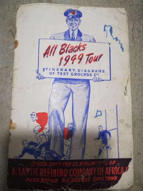 All Blacks tour to South Africa 1949  Itineray,Diagrams of Test Grounds