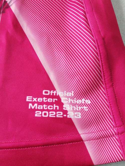 Exeter Chiefs Players Issue Match Jersey Signed by Team size 3XL