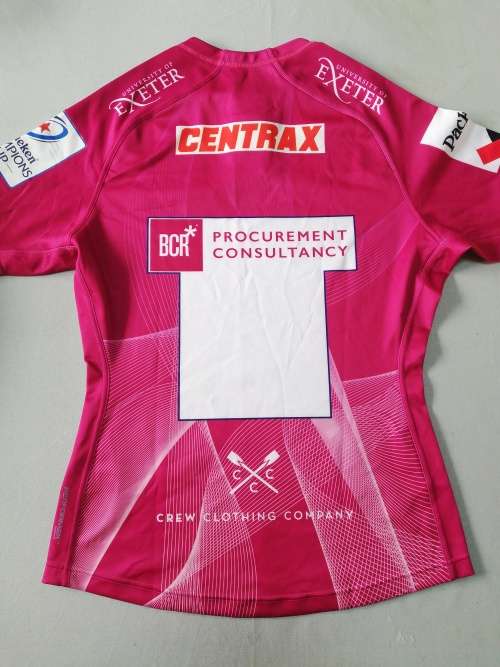 Exeter Chiefs Players Issue Match Jersey Signed by Team size 3XL