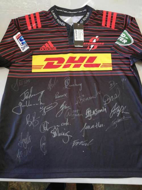Stormers Supporters Jersey signed by team Size XXL