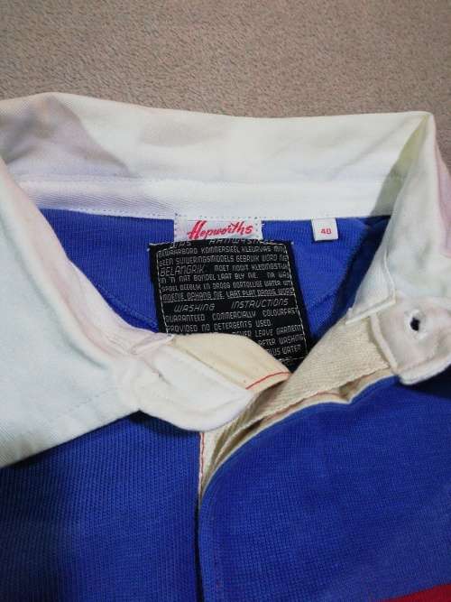 Old SWA Rugby Jersey no number Size 40 Rare