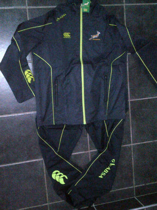 SPRINGBOK Players issue Tracksuit!!!!!!! WOW!!!!!