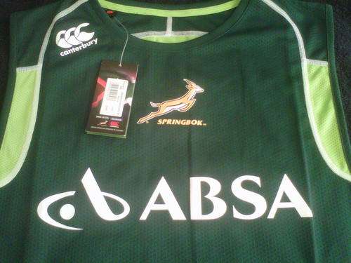 Springboks Players issue Cut and Sew S/Less Tee