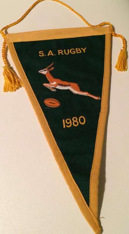 Rugby Pendant Springboks 1980 !!!!