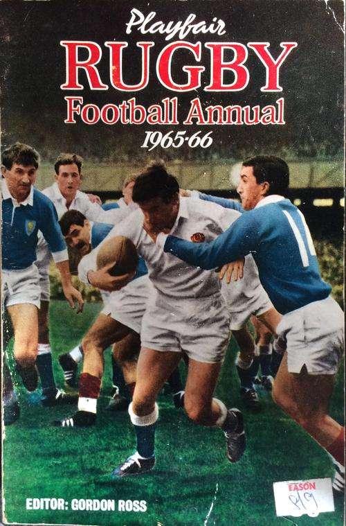 Playfair Rugby Football Annual 1965-66
