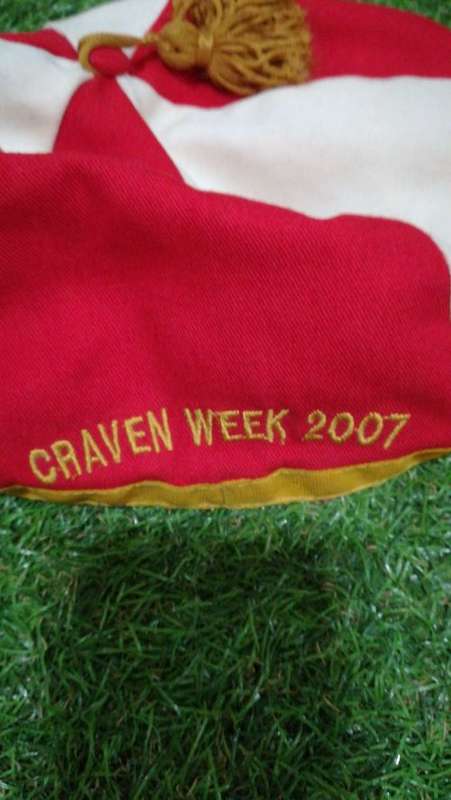 Lions Cravenweek Honorary Cap 2007 Elton Jantjies
