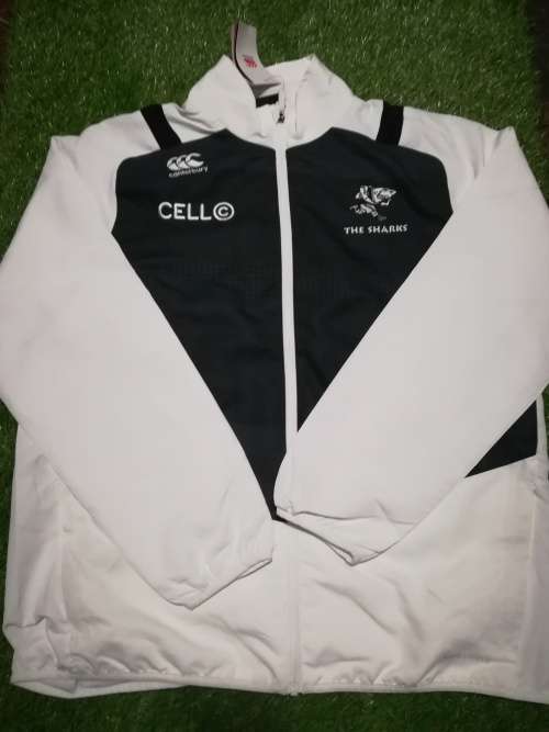 Sharks Players Canterbury Vaposhield Press Jacket Size Large