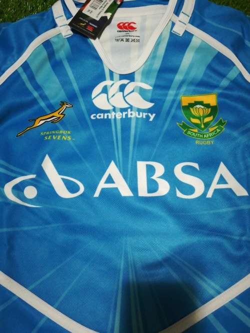 Springbok Sevens Players Training Jersey Size XL