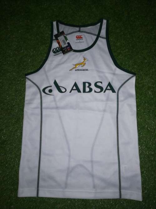 Springbok Players Gym Vest Size Small