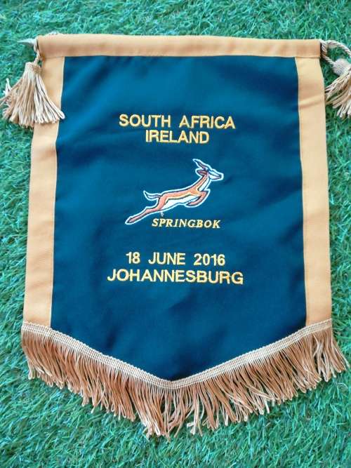 South Africa vs Ireland 18 June 2016 players pennant