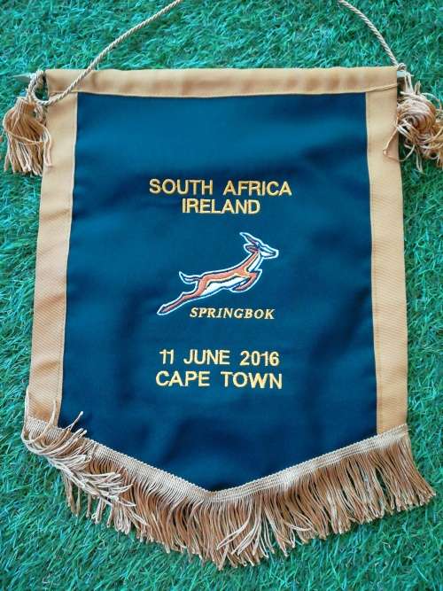 South Africa vs Ireland 11 June 2016 players pennant