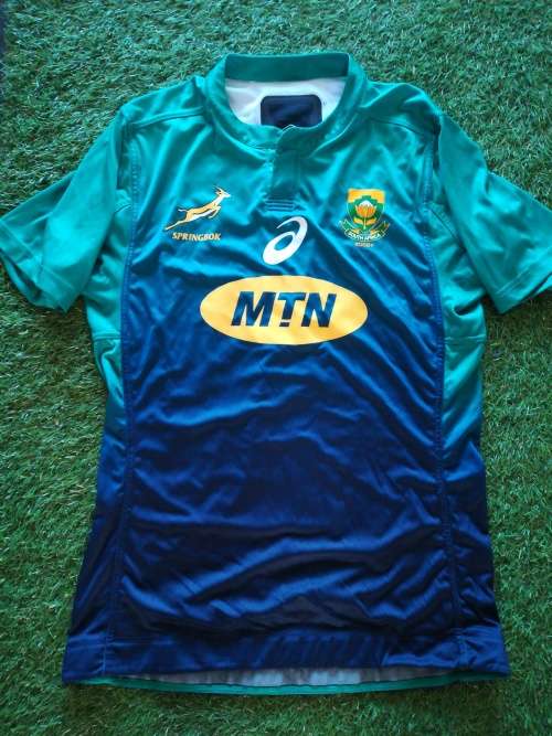 Springbok Players Test Warm up jersey size XL!!