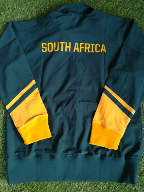 Springbok Players Anthem Top Asics Size XL