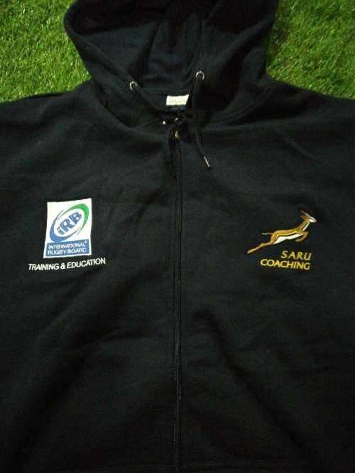 SARU coaching Hoody with full zip Size XL