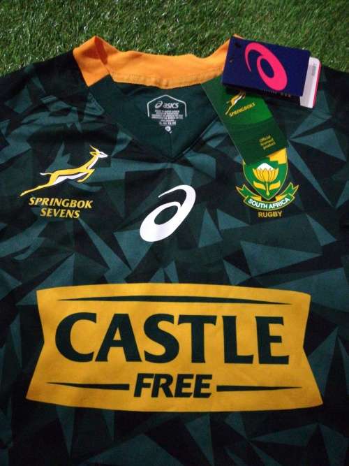 Springbok Sevens Asics Supporters jersey New Size XL