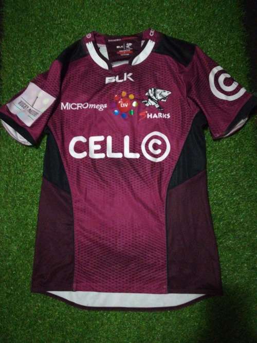 Sharks Jersey no 14 Rugby masters vs Toulon